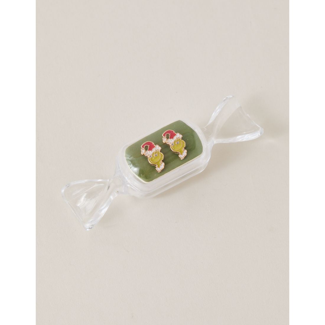 American Eagle AE Grinch Candy Earrings