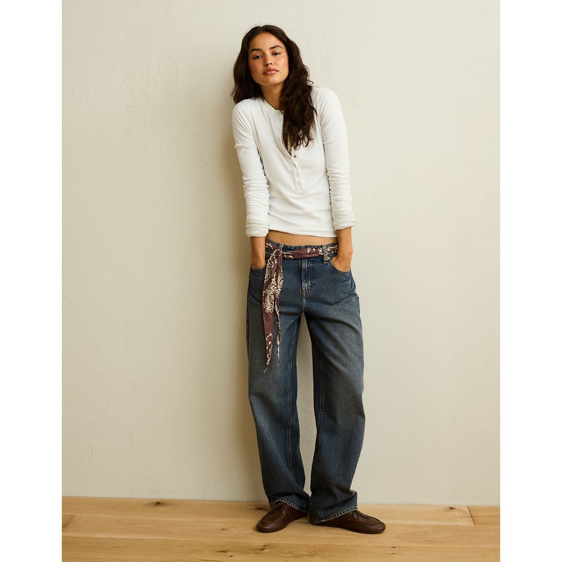 American Eagle AE Lowest Rise Extra Baggy Jean