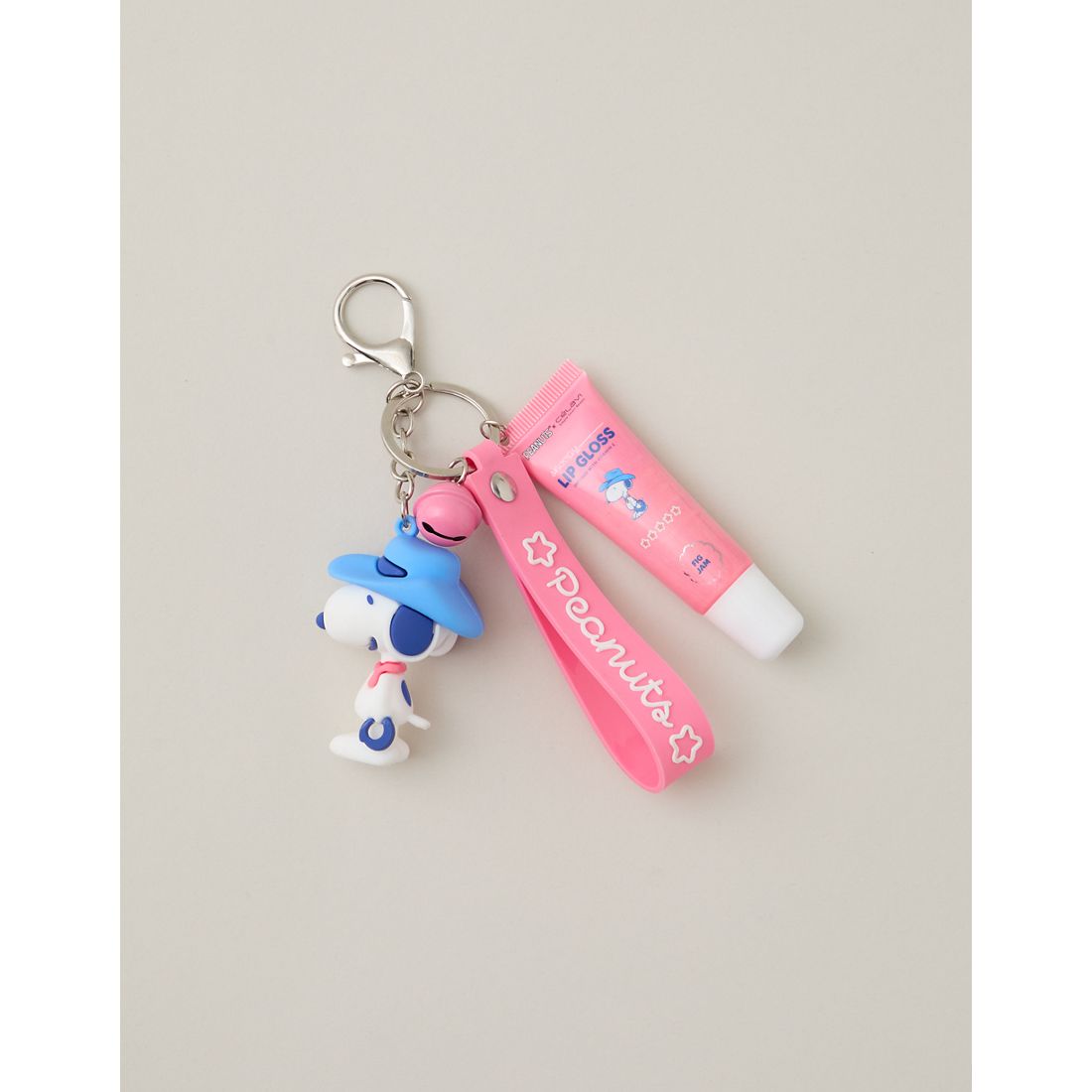 American Eagle Celavi Peanuts Lip Gloss with Keychain