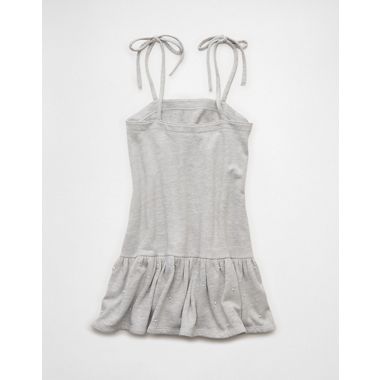 American Eagle AE V-Neck Embroidered Mini Dress available now at Round Rock  Premium Outlets