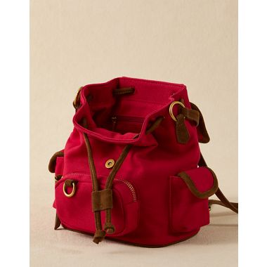 american eagle mini leather backpack McKlein ACADIA Bow Black Zippers to main compartment can be locked. OFFLINE By Aerie Leather Cinch