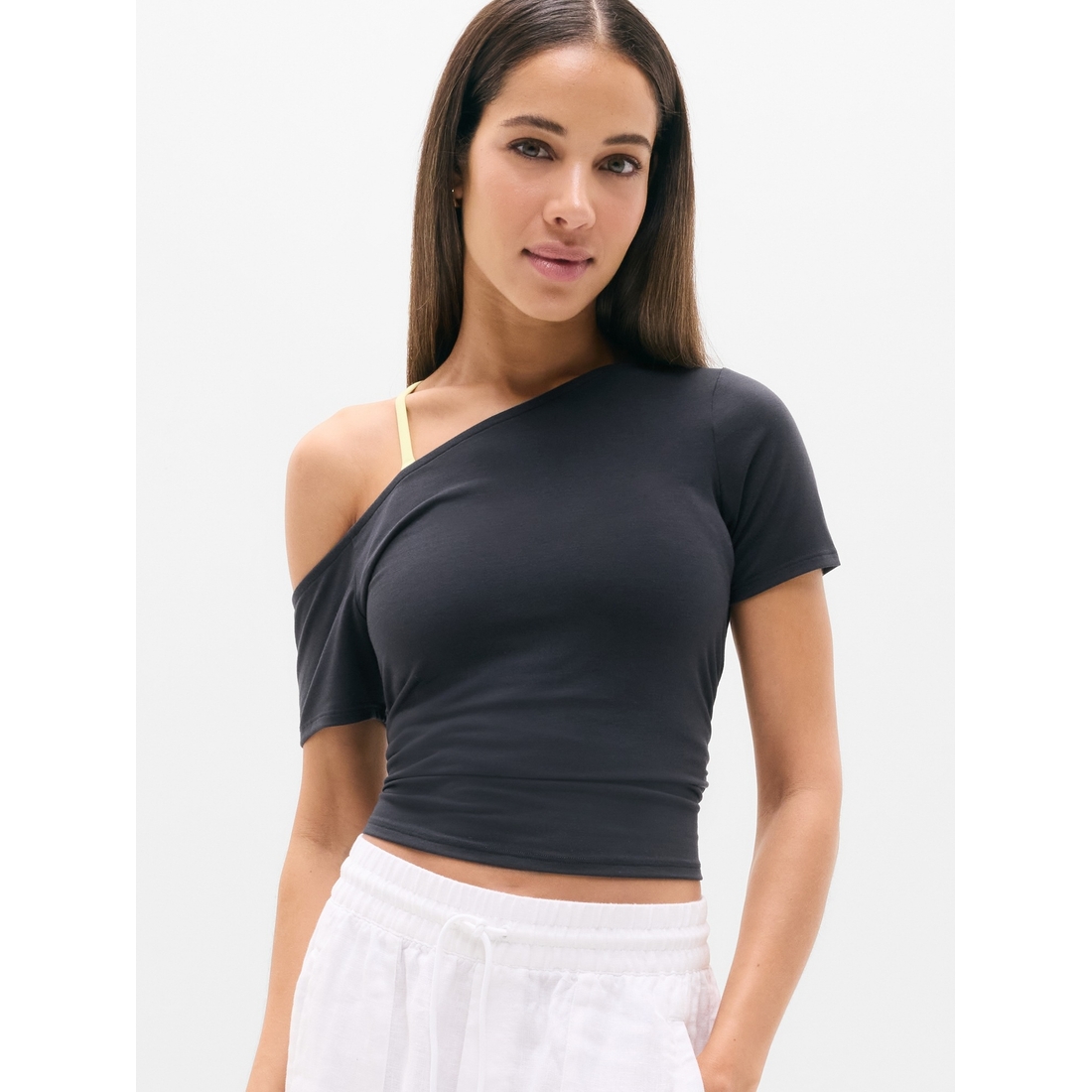 Athleta Women's Move With Ease One Shoulder Tee