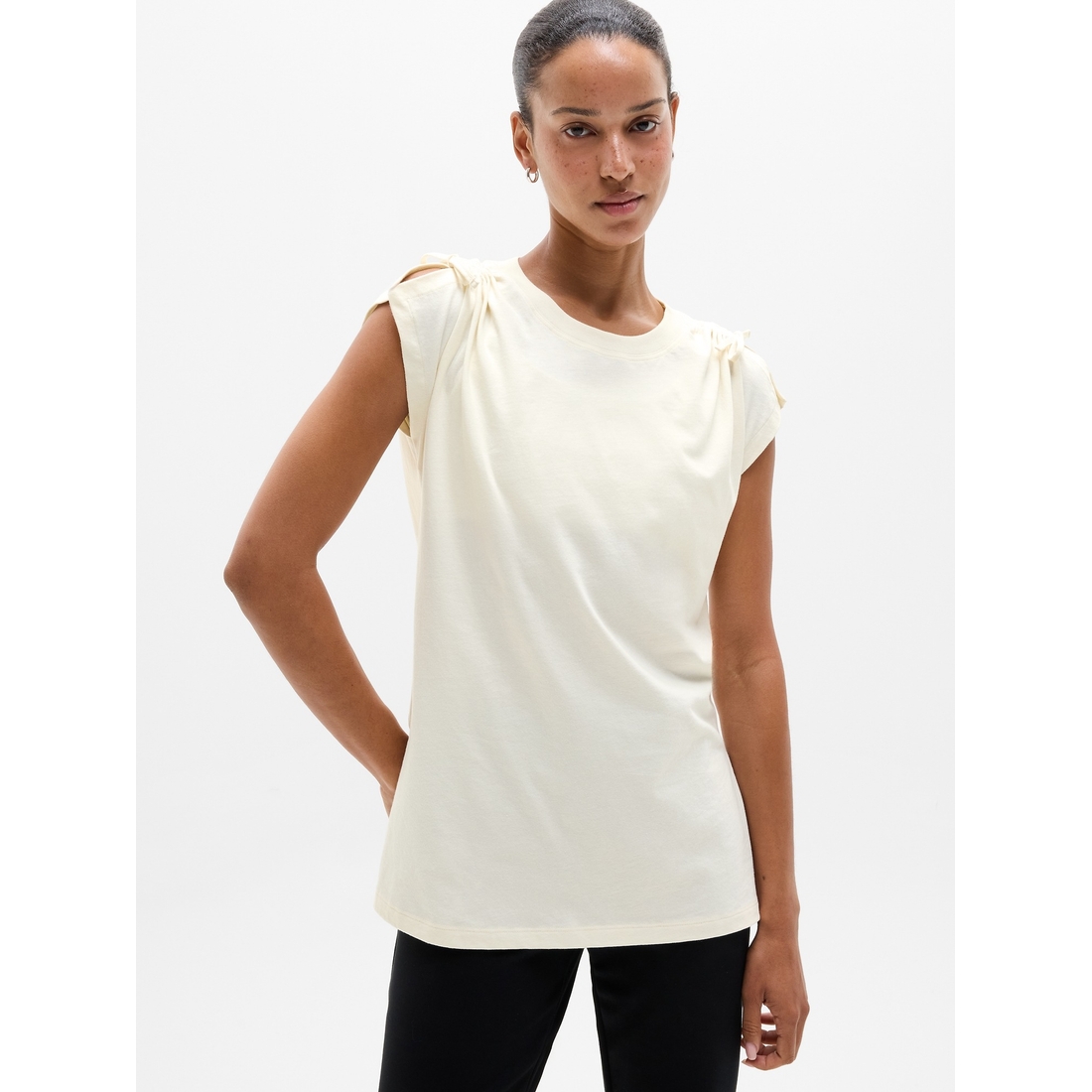 Athleta Women's Favorite Cotton Cinched Tee