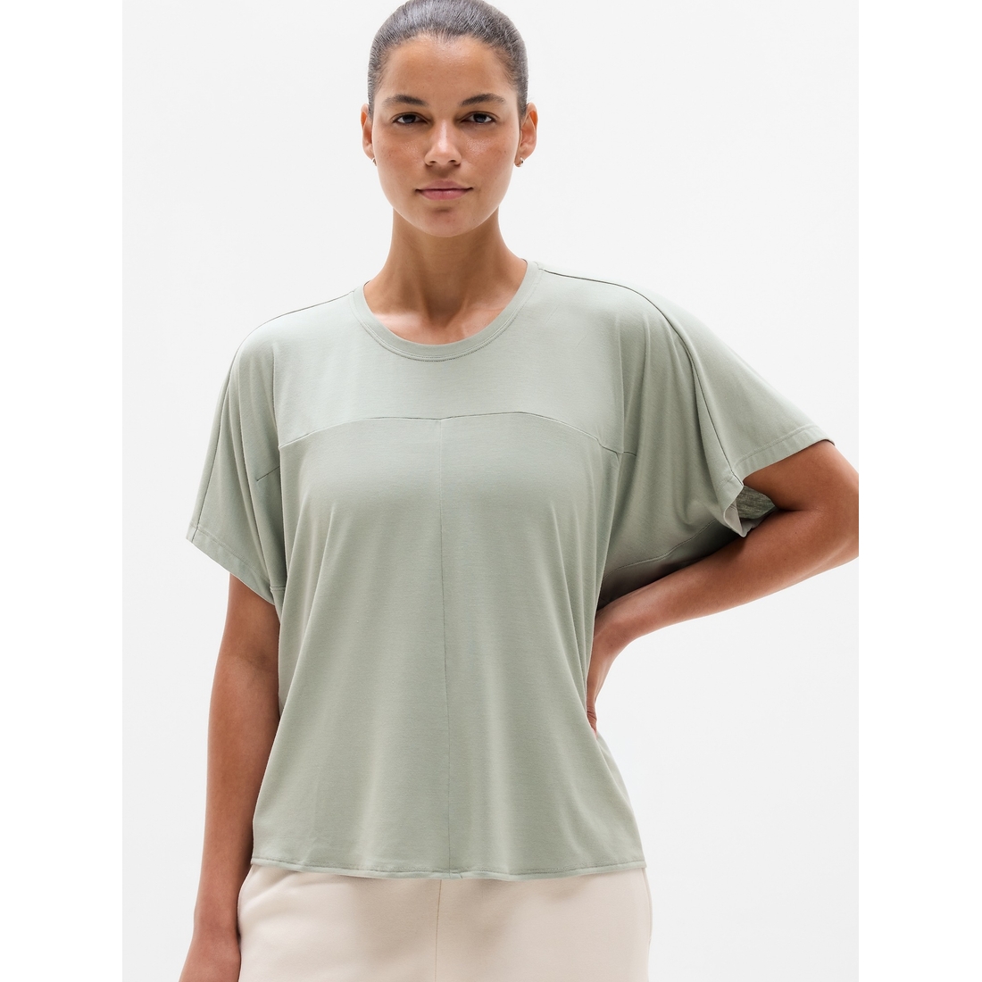 Athleta Women's Move With Ease Draped Tee
