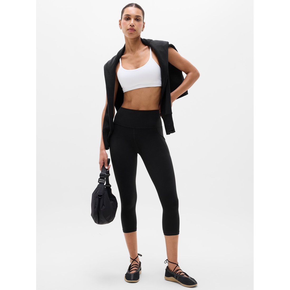 Athleta Women's Salutation Stash High Rise Capri
