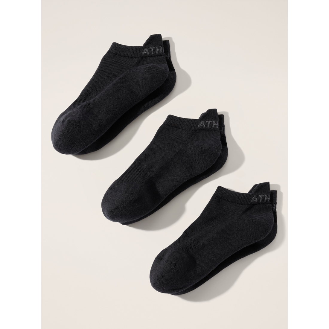 Athleta Women's Everyday Ankle Sock 3-Pack
