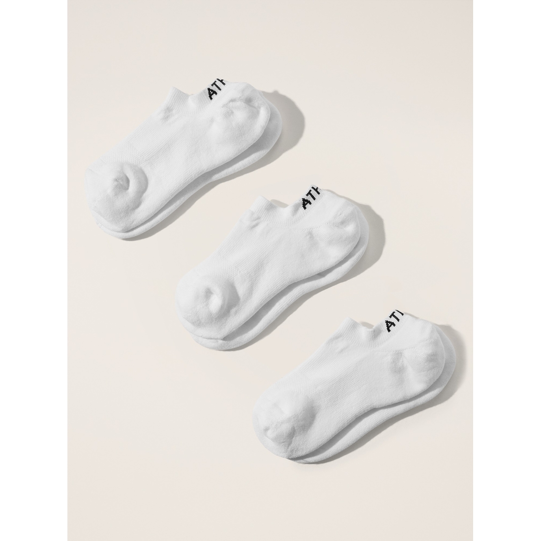 Athleta Women's Everyday No Show Sock 3-Pack
