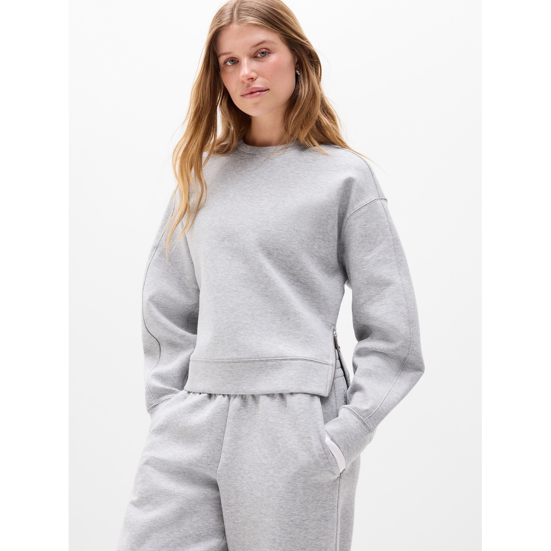 Athleta Women's Form Knit Crew Sweatshirt