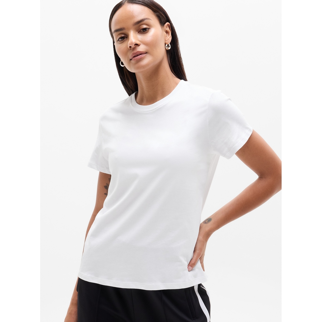 Athleta Women's Favorite Cotton Classic Tee