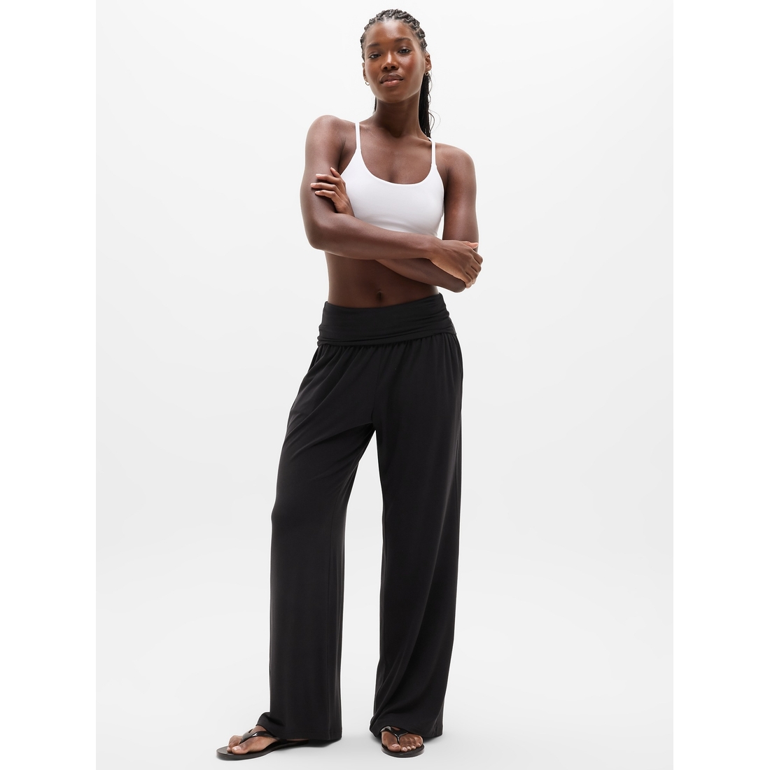Athleta Women's Dream Drape Mid Rise Pant