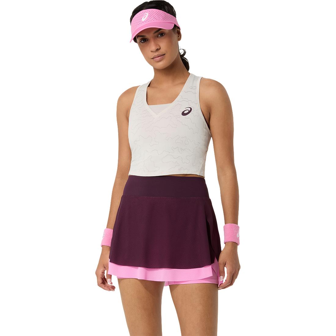 Asics MATCH JACQUARD CROP TOP