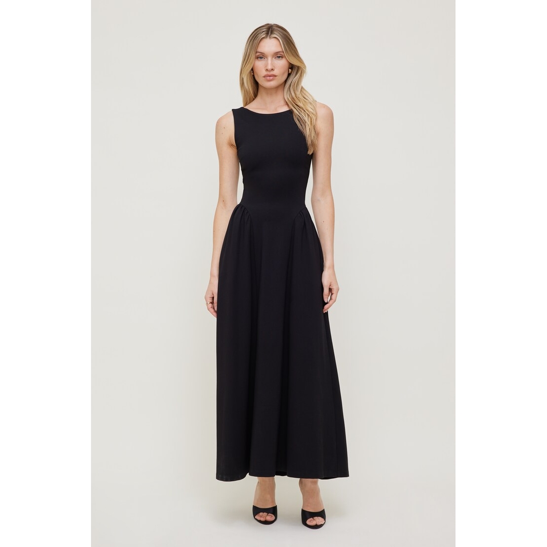Dynamite Iris Ponte Midi Dress