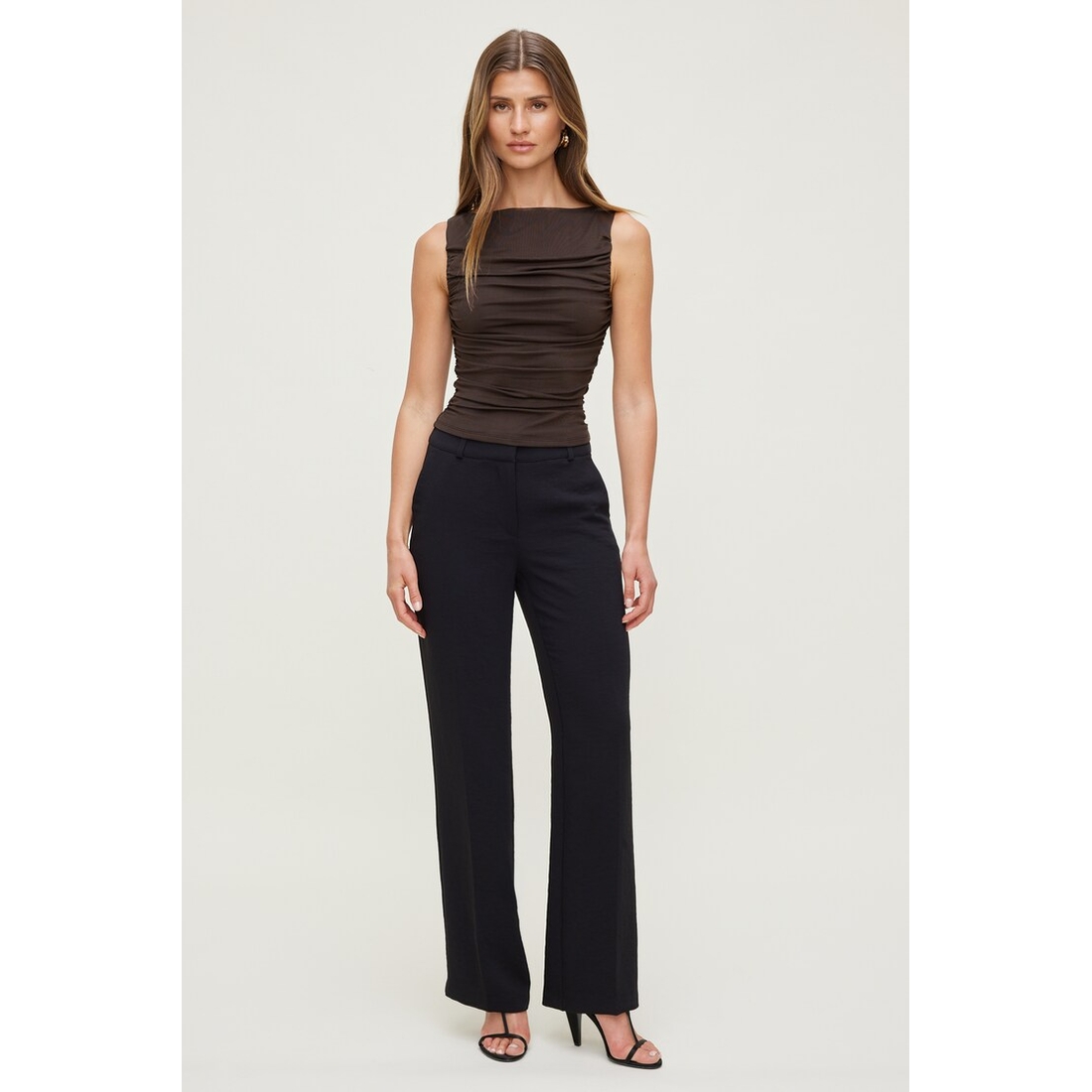 Dynamite Camelia Airflow Straight Leg Pants