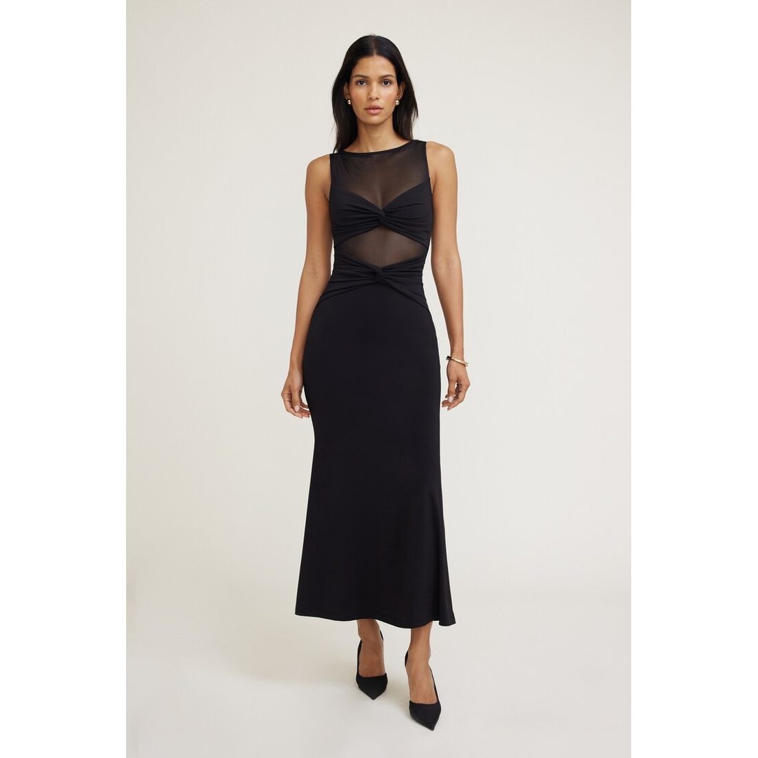 Dynamite Julia Sculpt Maxi Dress