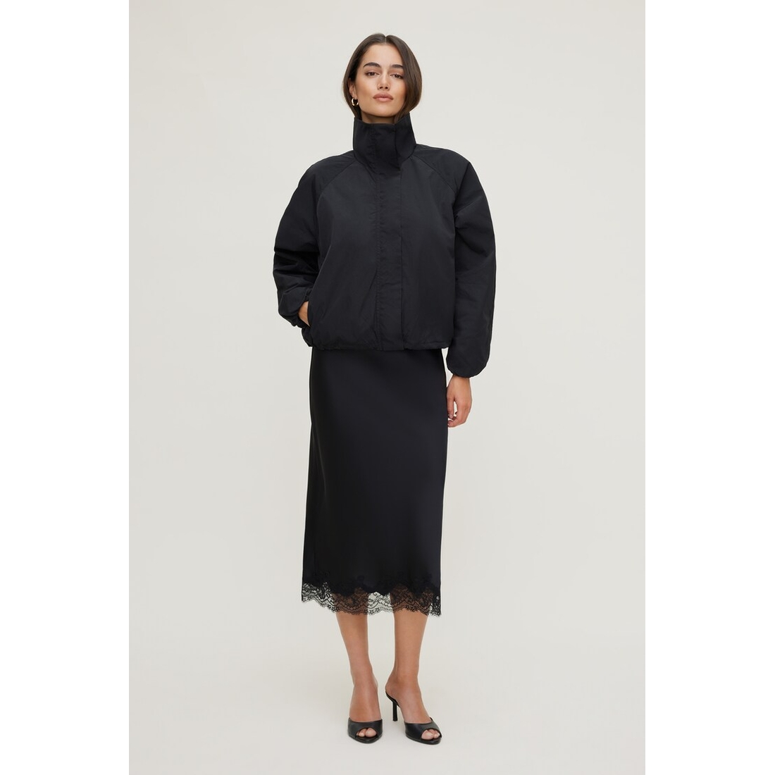 Dynamite High Neck Wind Anorak