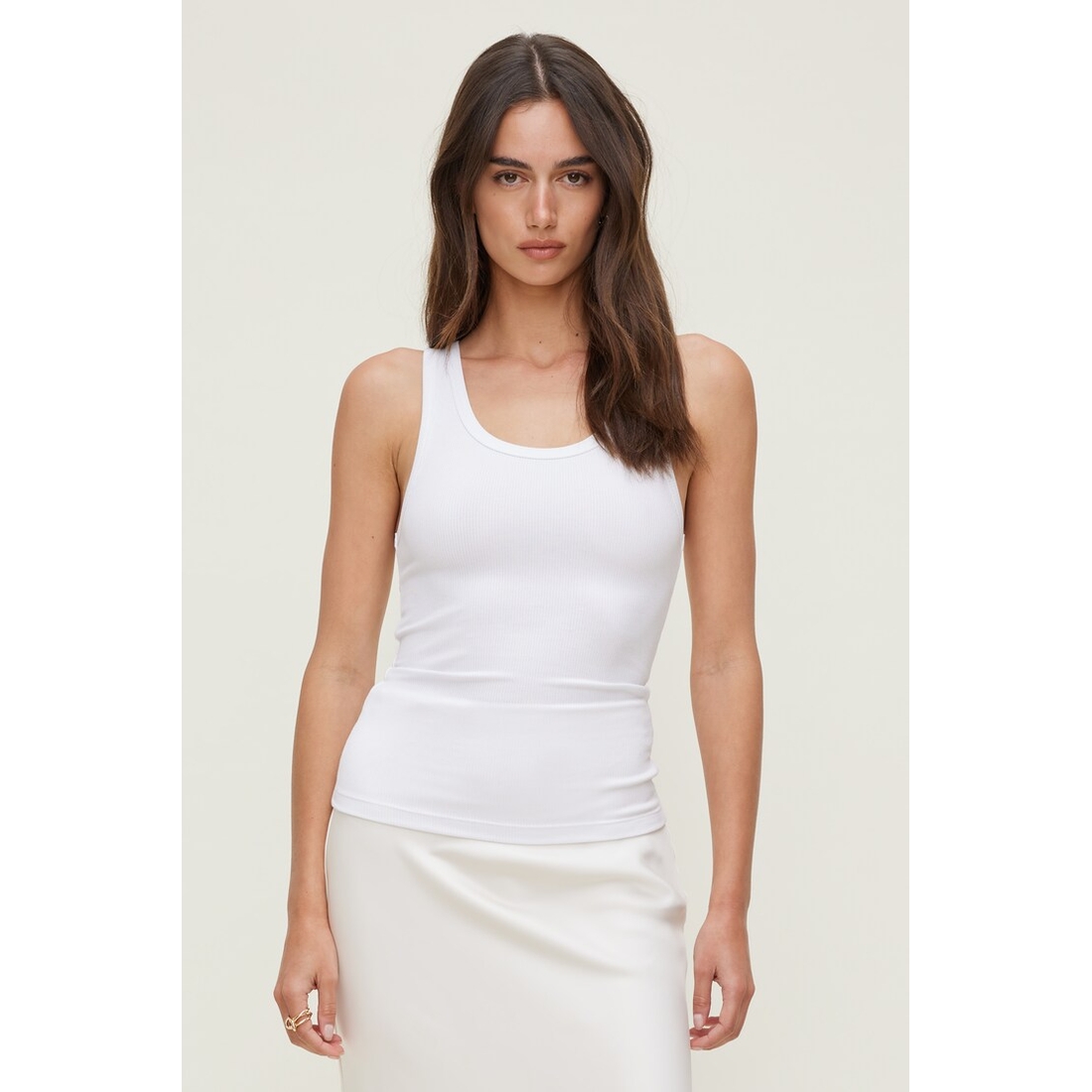 Dynamite Ellie Ribbed Tank Top