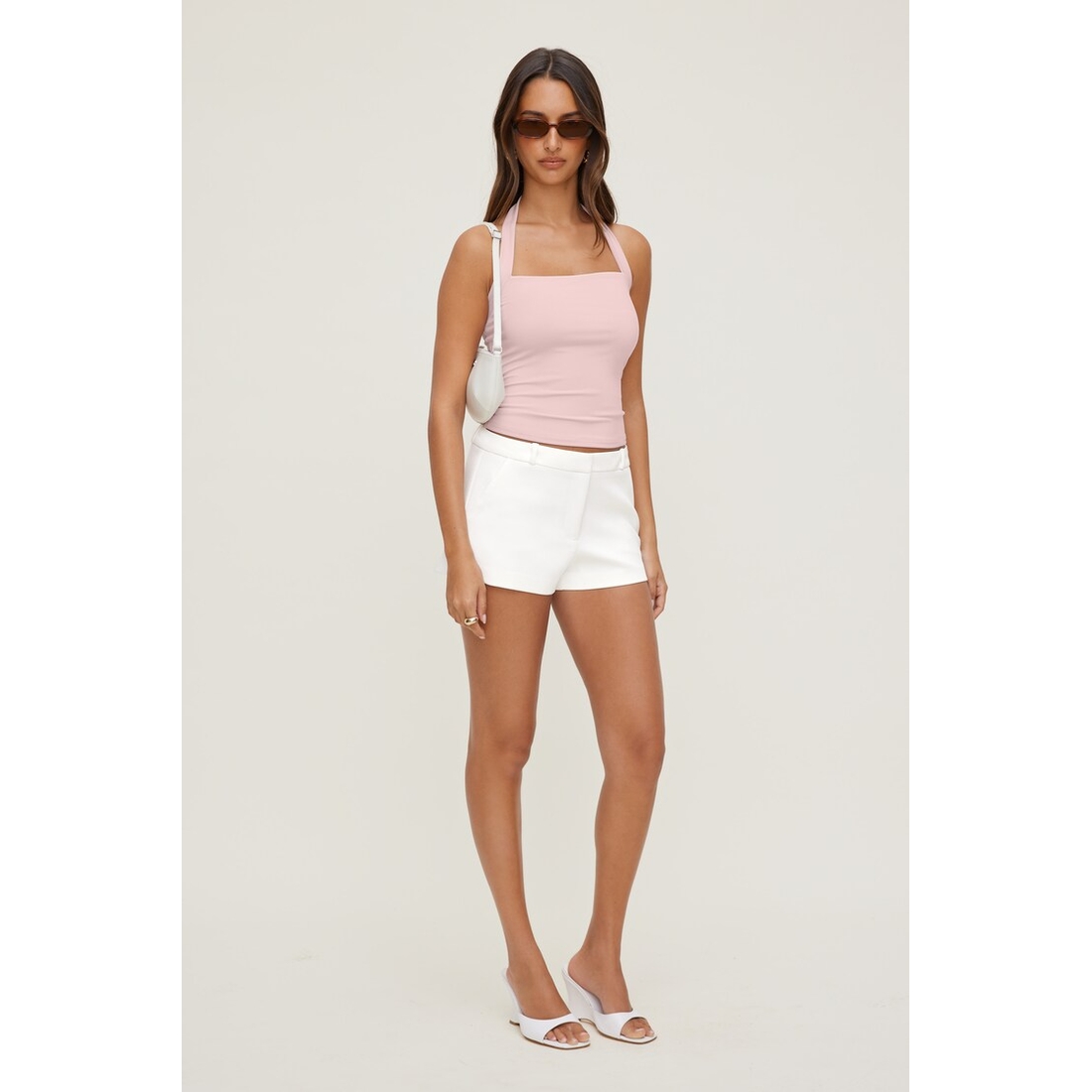 Dynamite Fitted Mid Rise Shorts