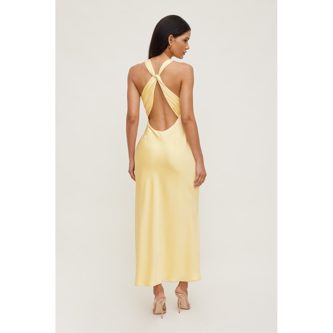 Dynamite Andy Satin Maxi Dress