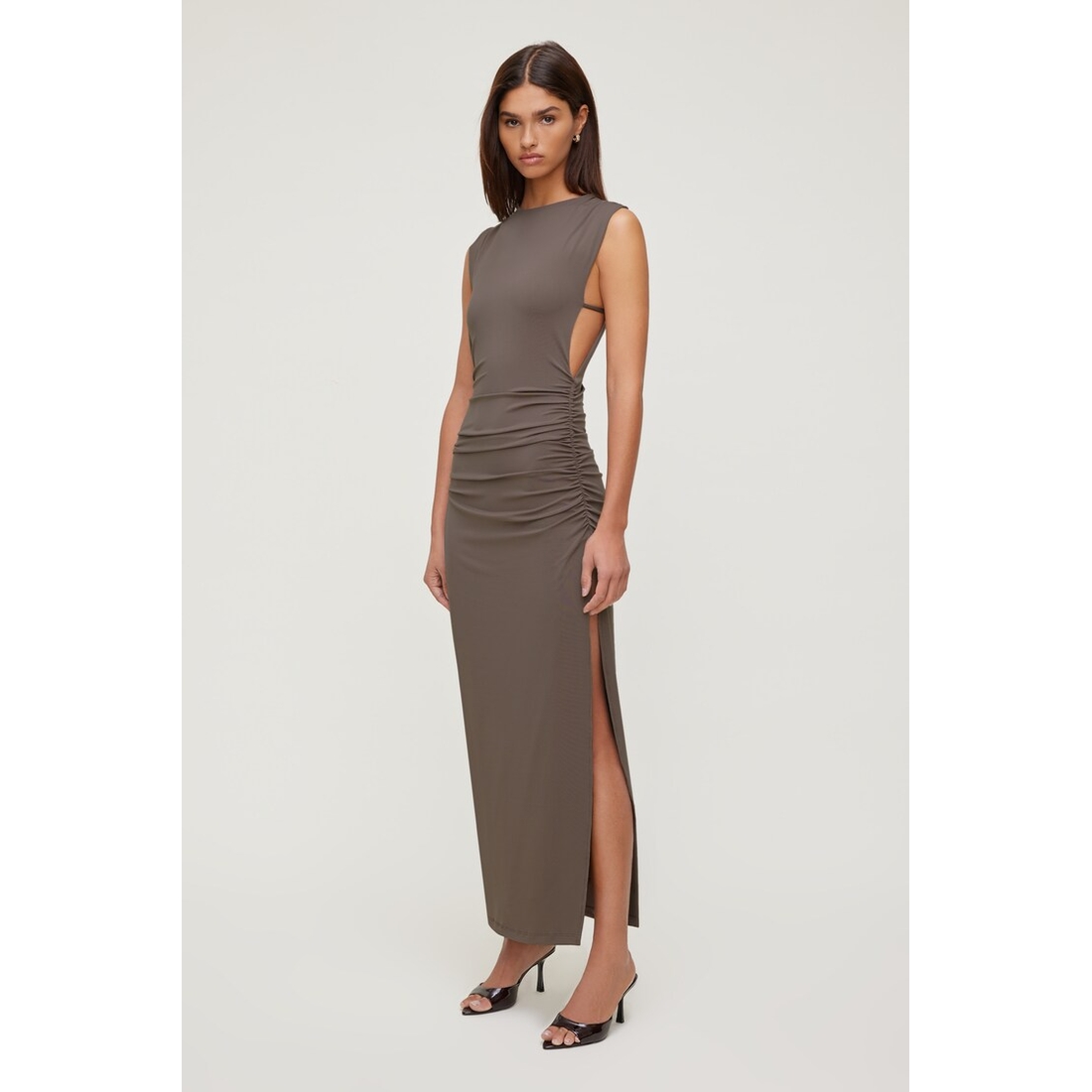 Dynamite Sculpt Open Side Maxi Dress