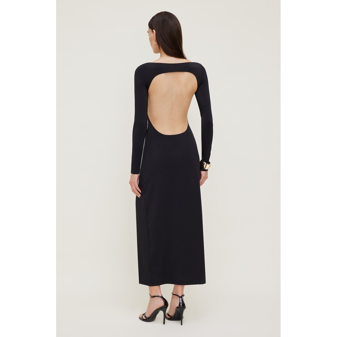 Dynamite Sculpt Open Back Maxi Dress