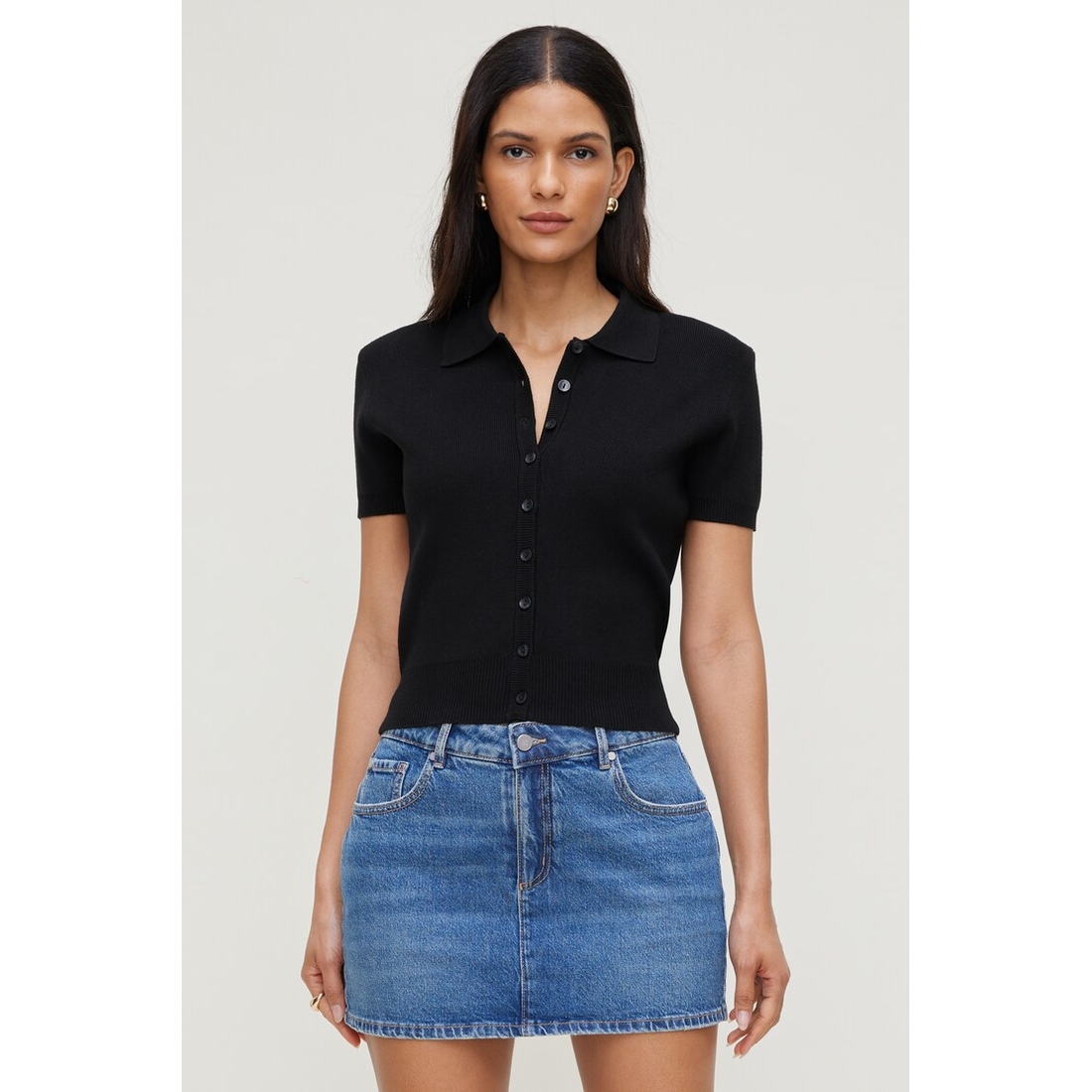 Dynamite Polo Cardigan
