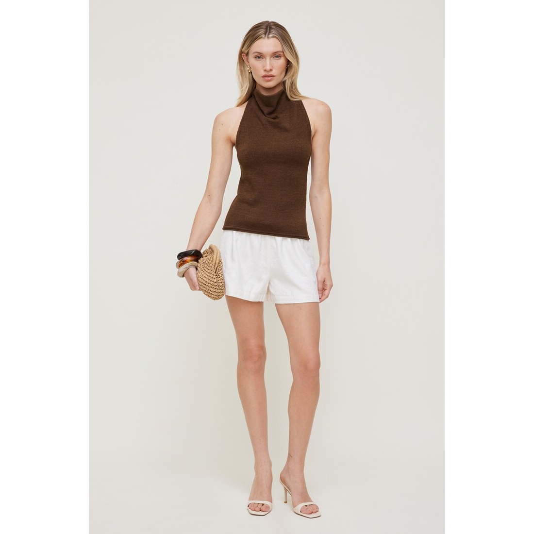 Dynamite Linen High Rise Shorts