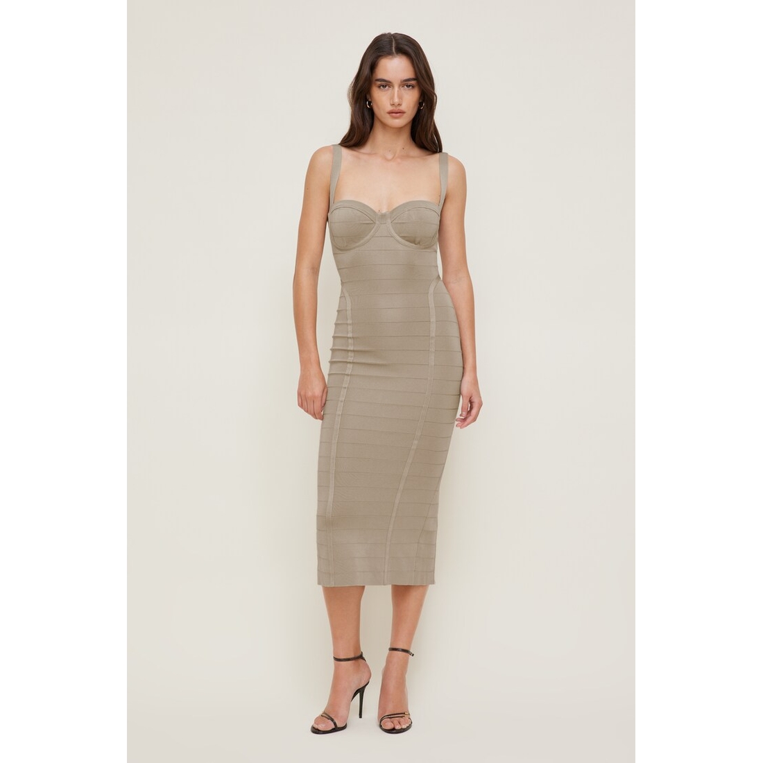 Dynamite Bandage Midi Dress