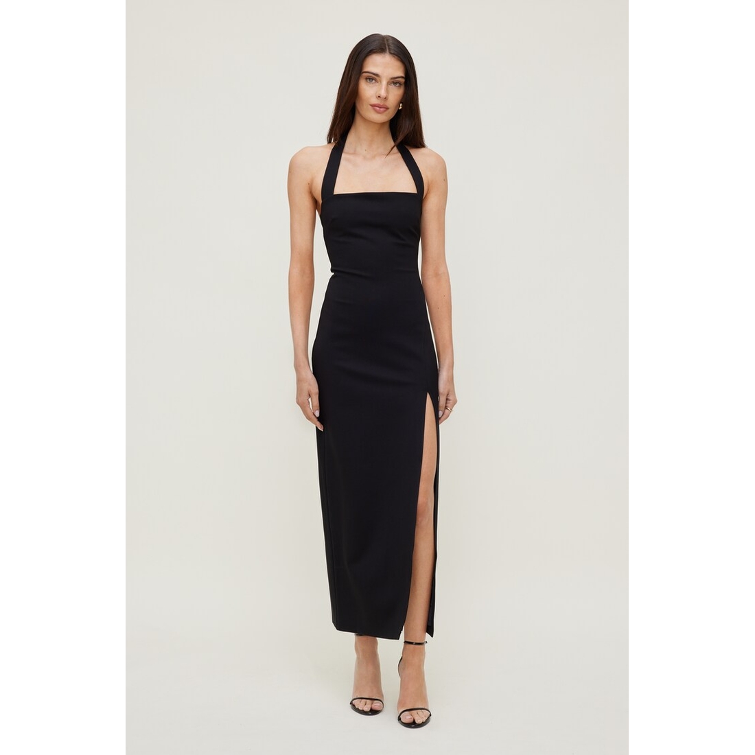 Dynamite Miya Ponte Maxi Dress
