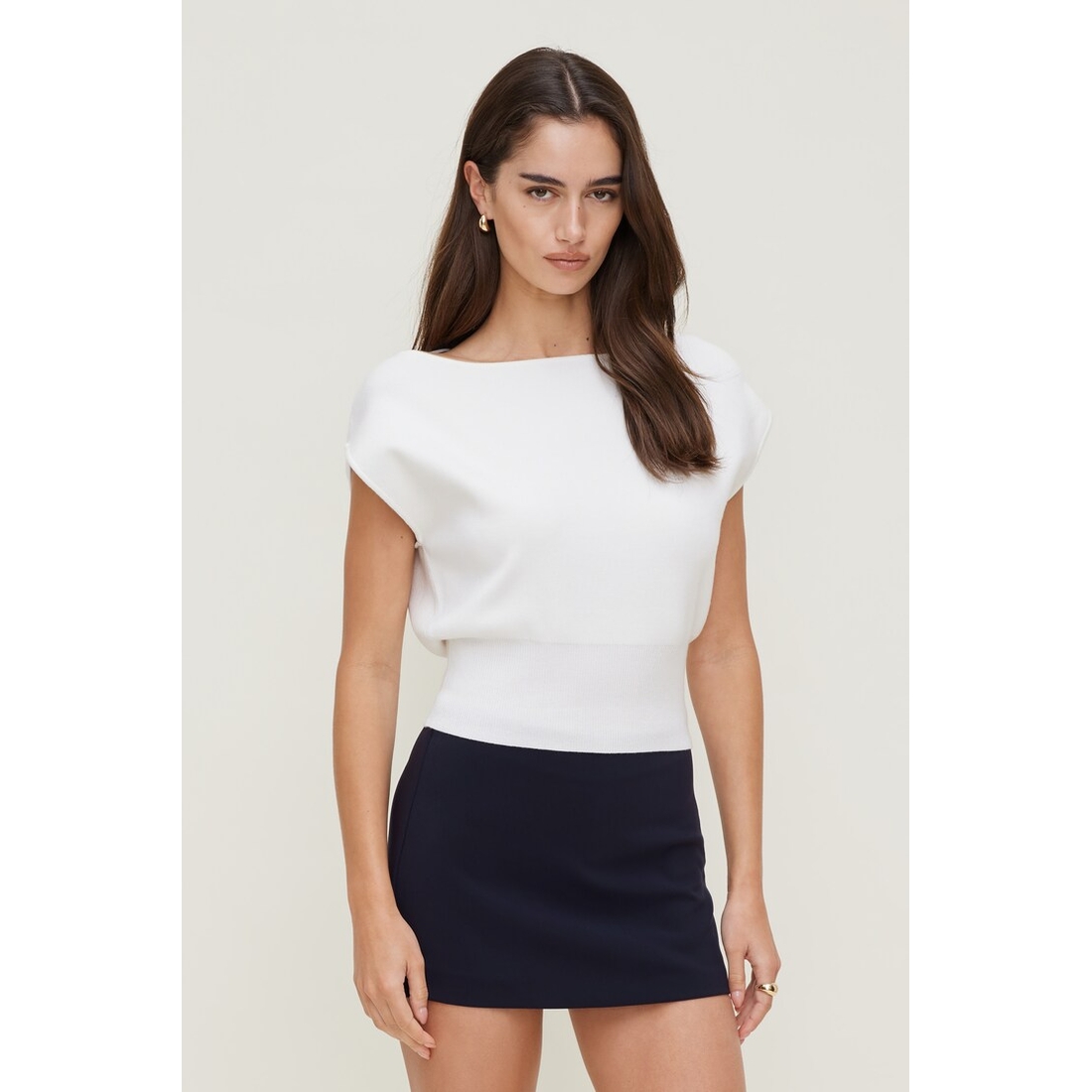 Dynamite Aria Boat Neck Sweater