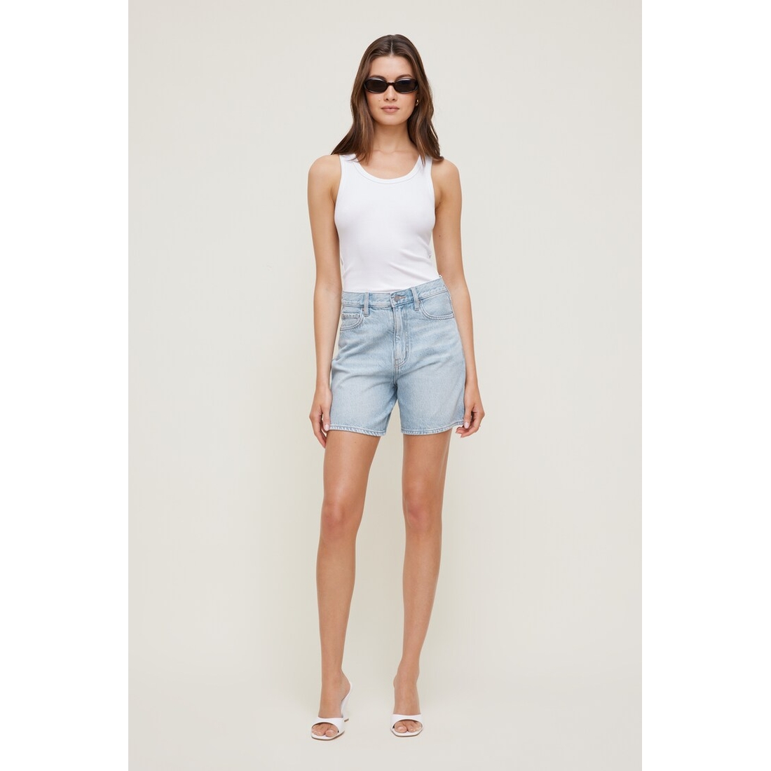 Dynamite Harper High Rise Jean Shorts