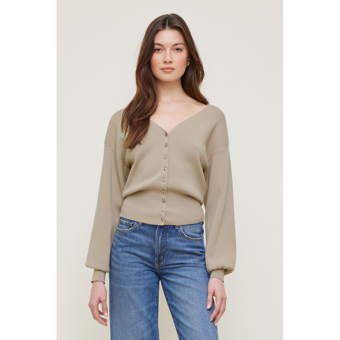 Dynamite V Neck Cardigan