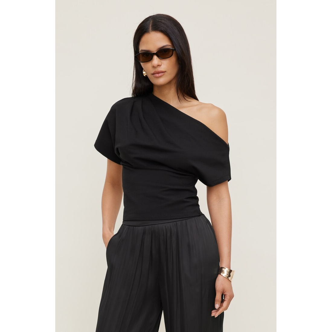 Dynamite Alexa Cotton Spandex T Shirt