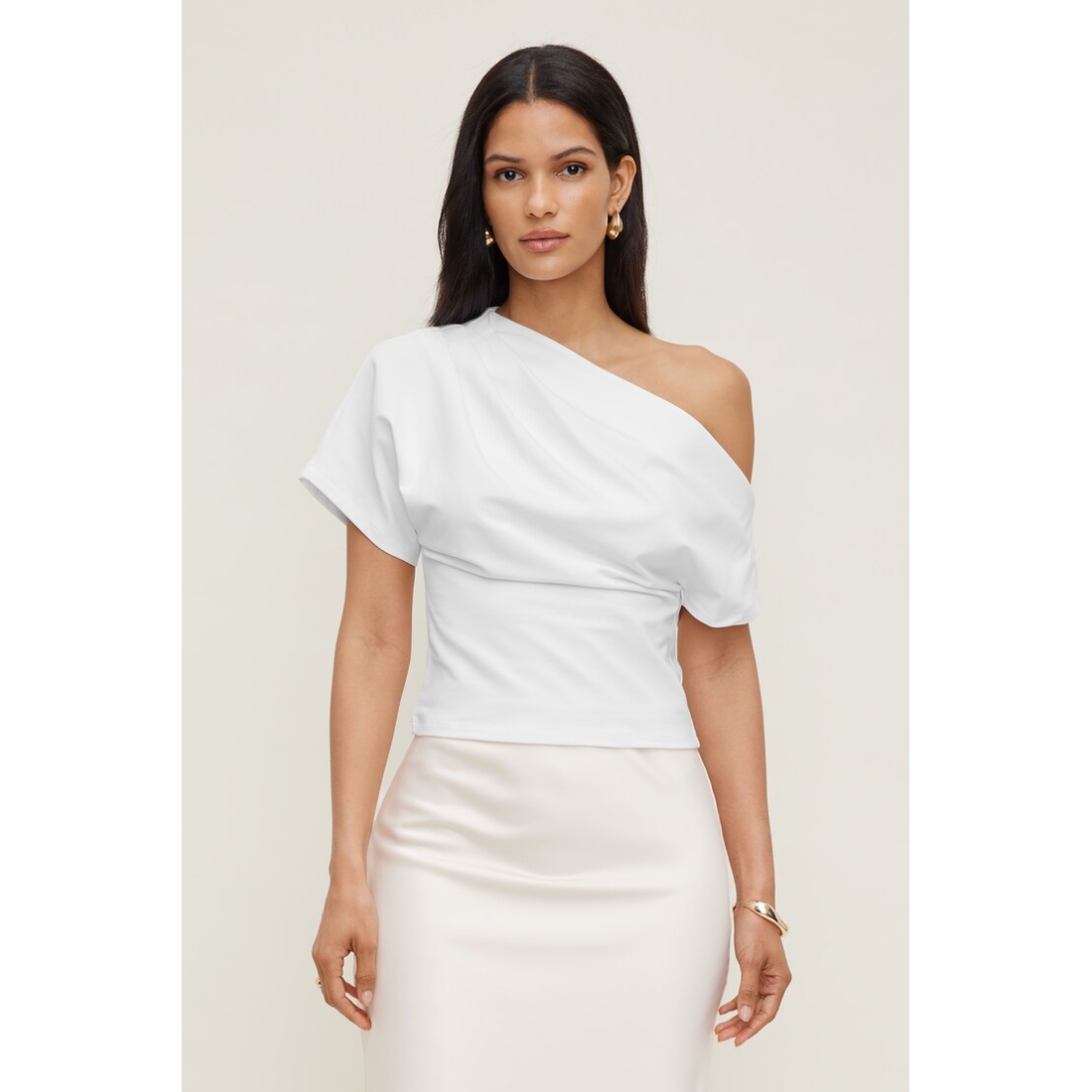 Dynamite Alexa Cotton Spandex T Shirt
