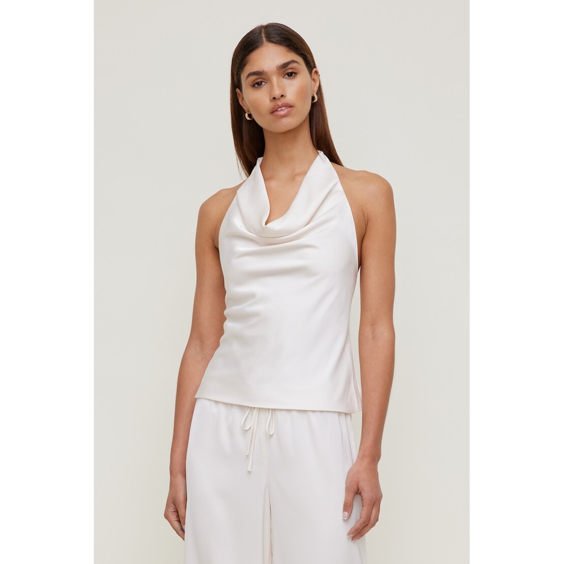 Dynamite Camila Satin Blouse