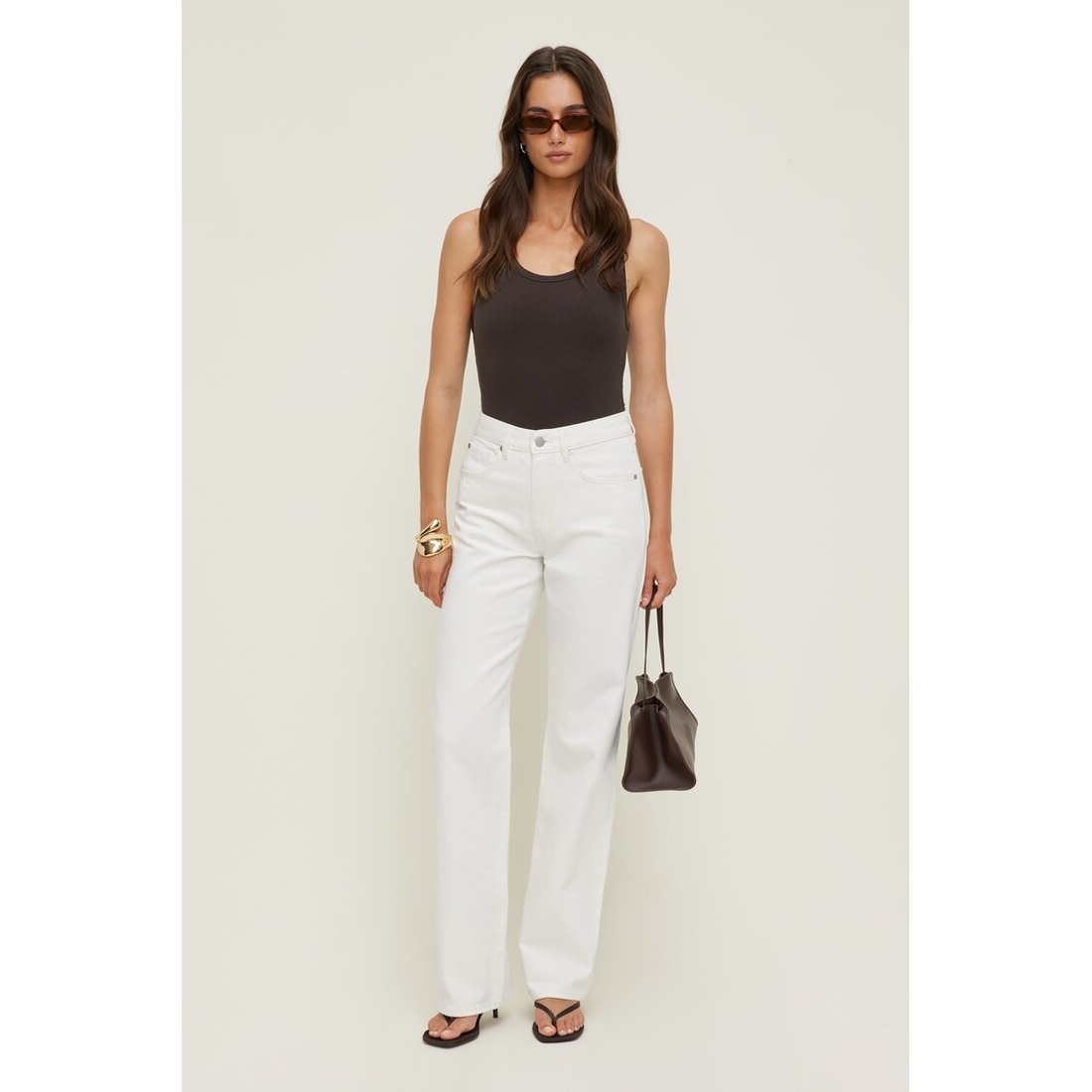 Dynamite Heidi High Rise Wide Leg Jeans
