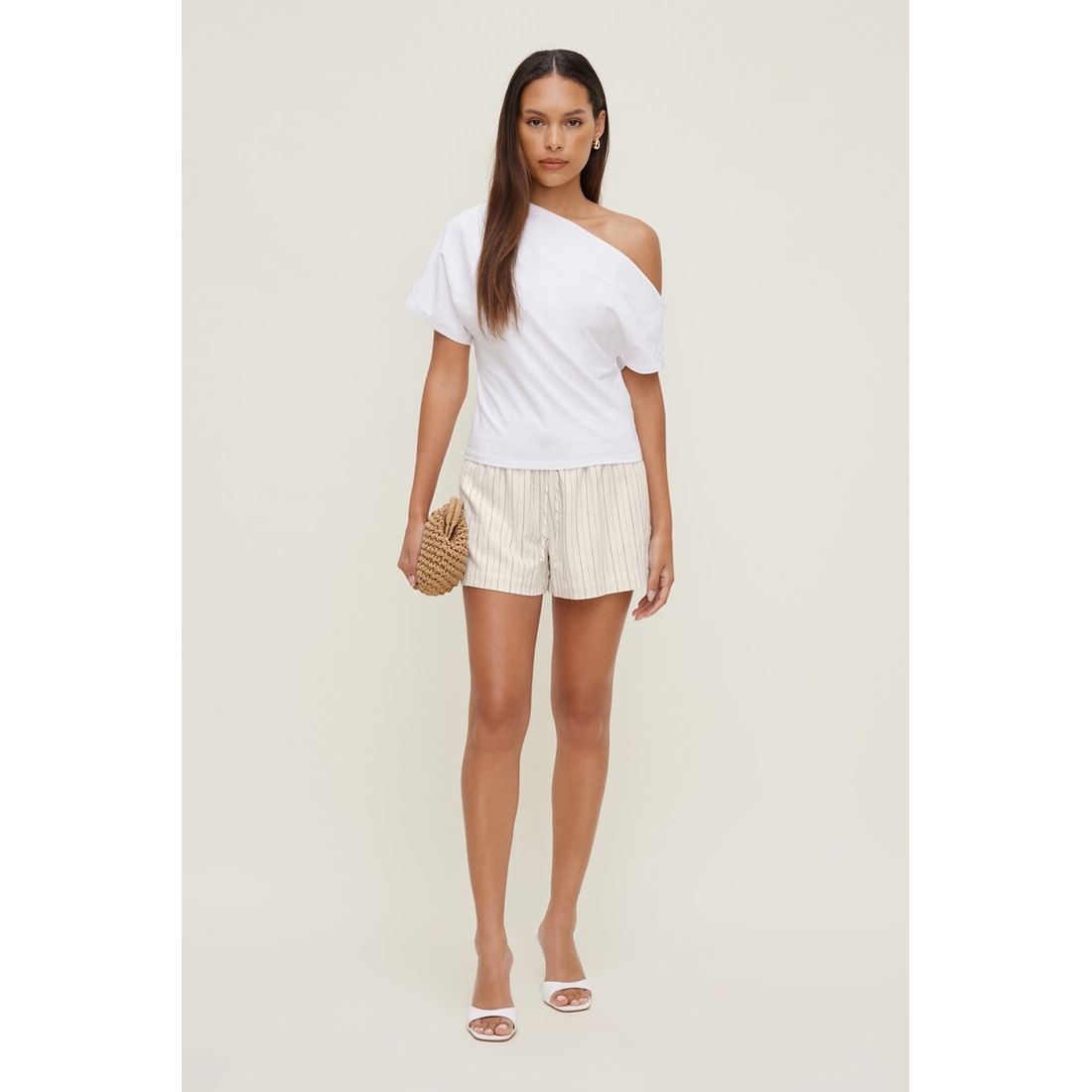 Dynamite Linen High Rise Shorts