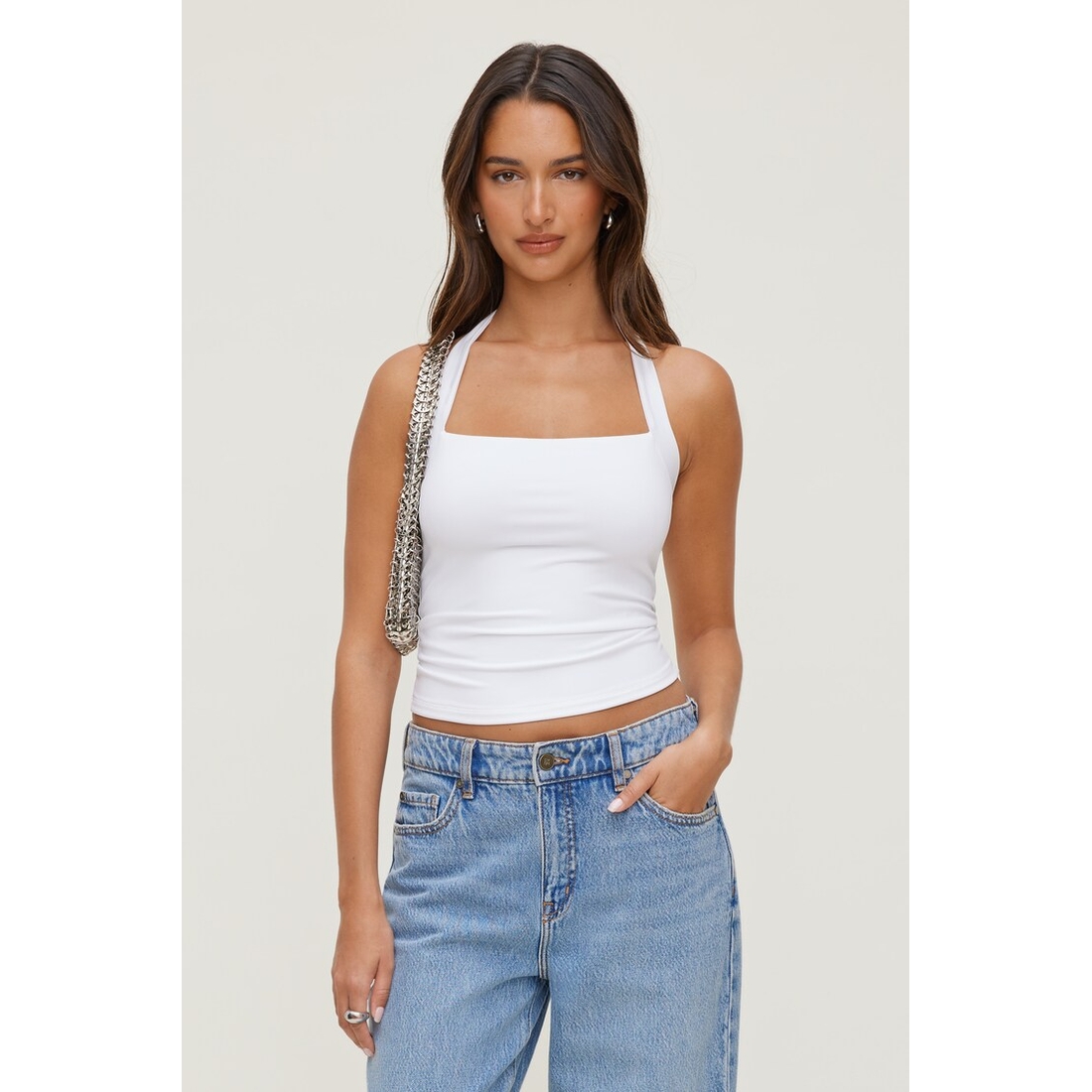 Dynamite Sculpt Halter Top