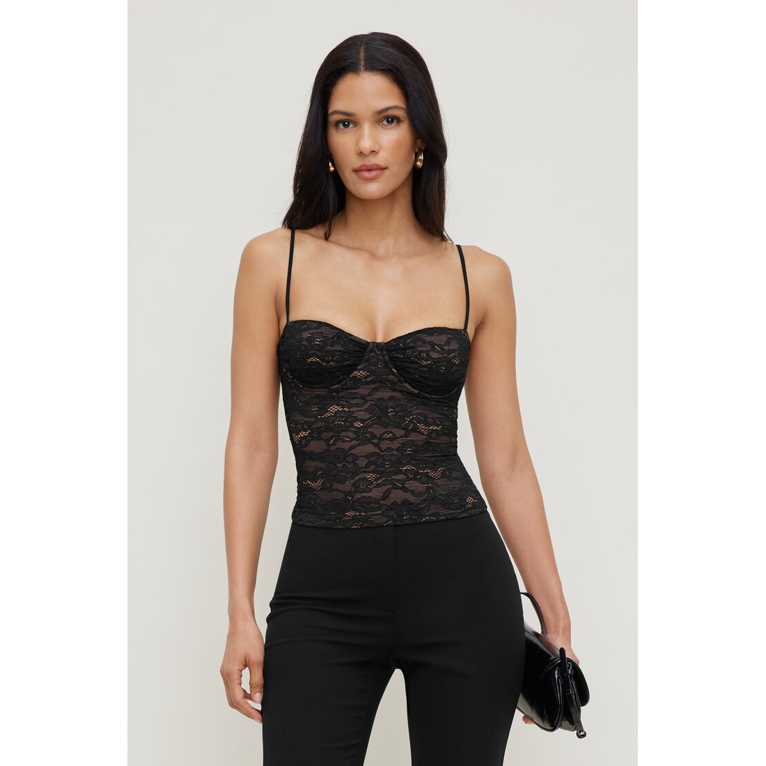 Dynamite Monet Lace Top