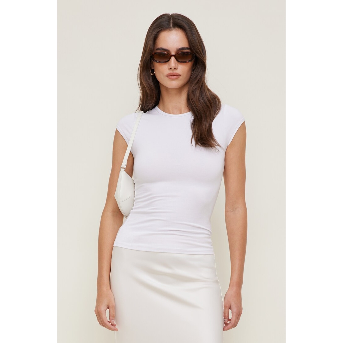 Dynamite Terri Cotton Spandex T Shirt