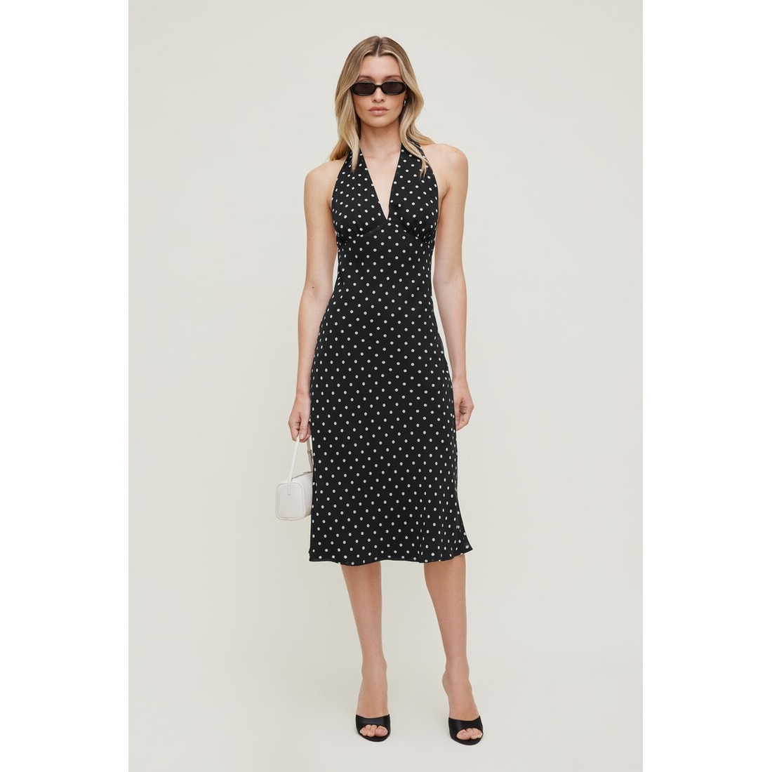 Dynamite Elena Halter Midi Dress