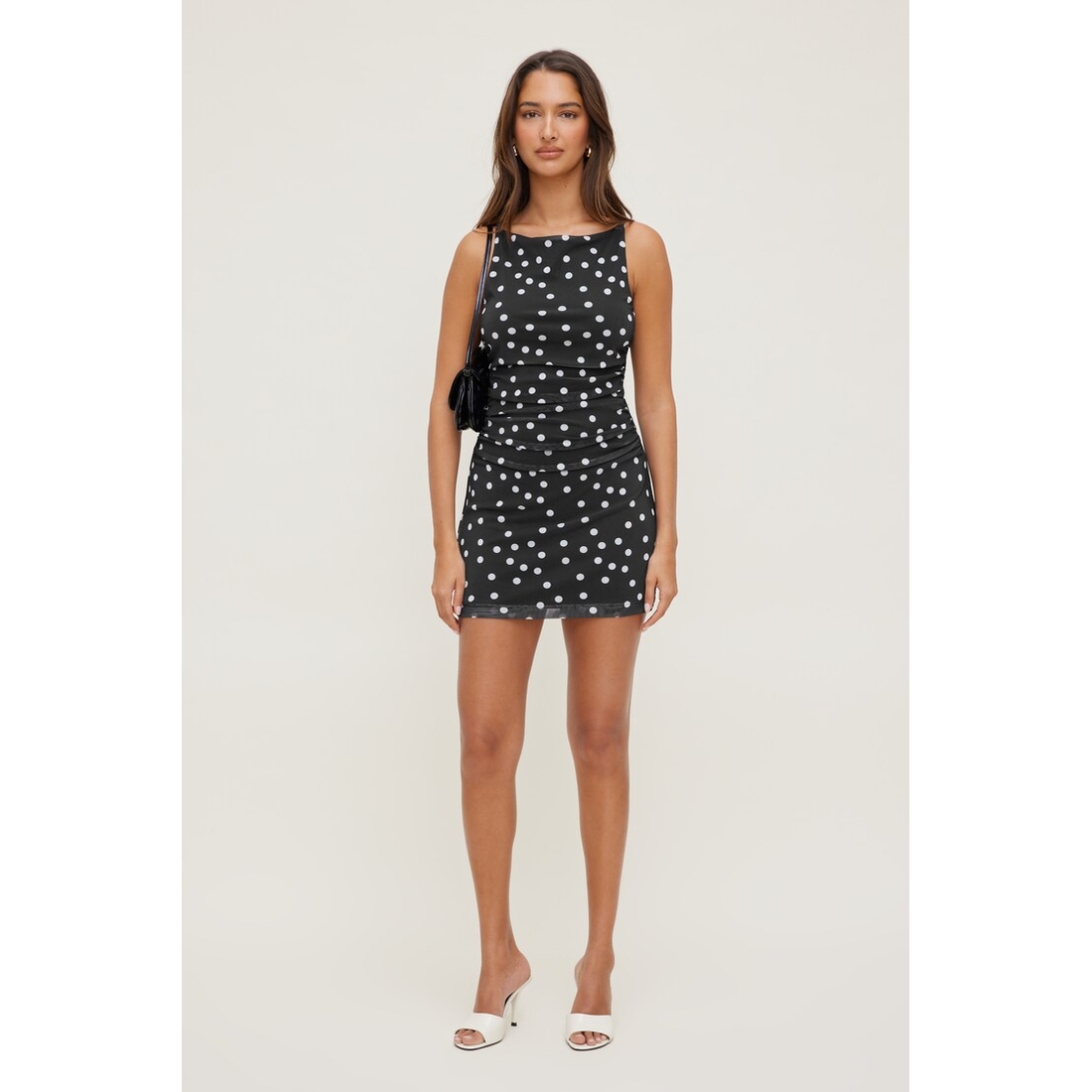 Dynamite Kate Mesh Mini Dress