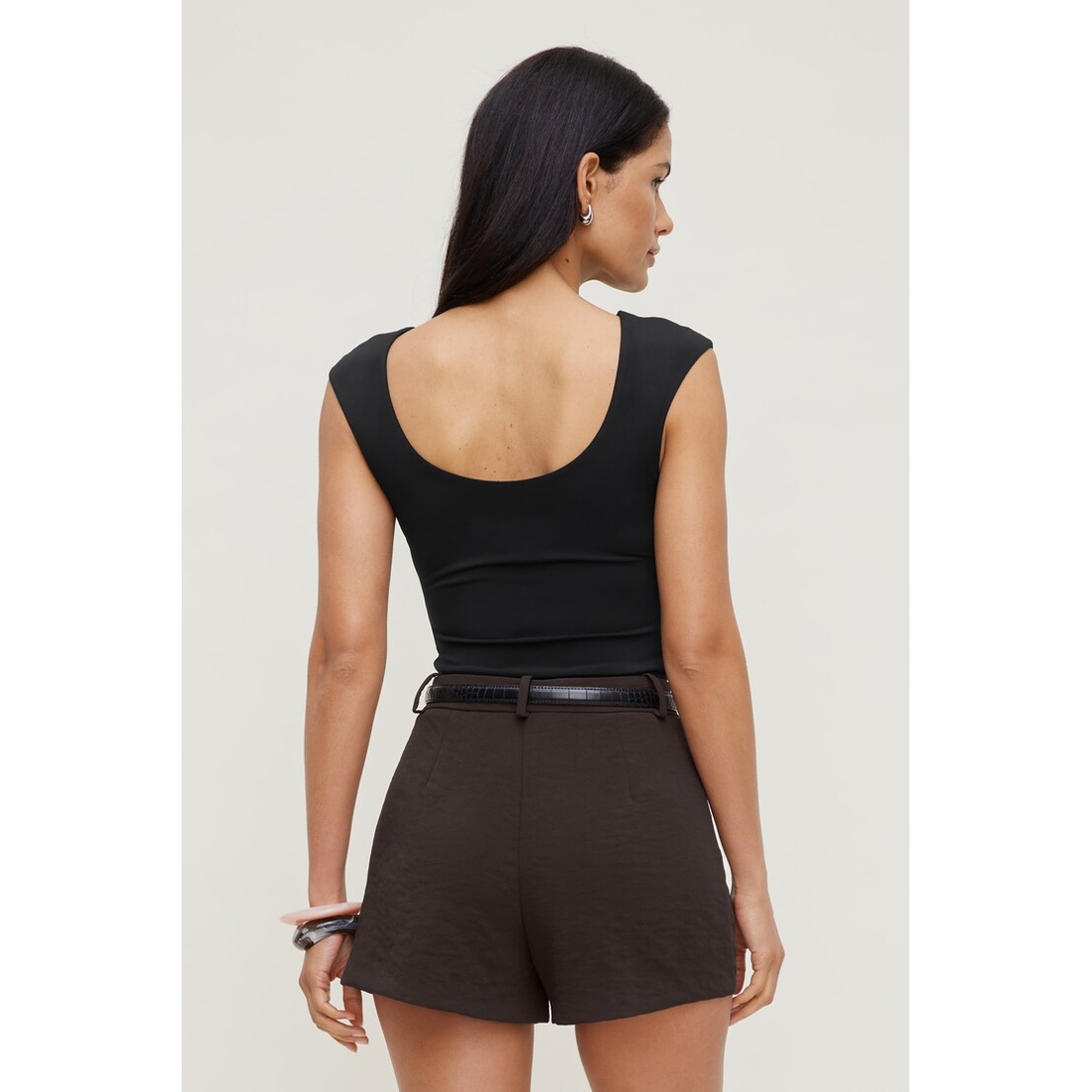 Dynamite Sculpt Cap Sleeve T Shirt