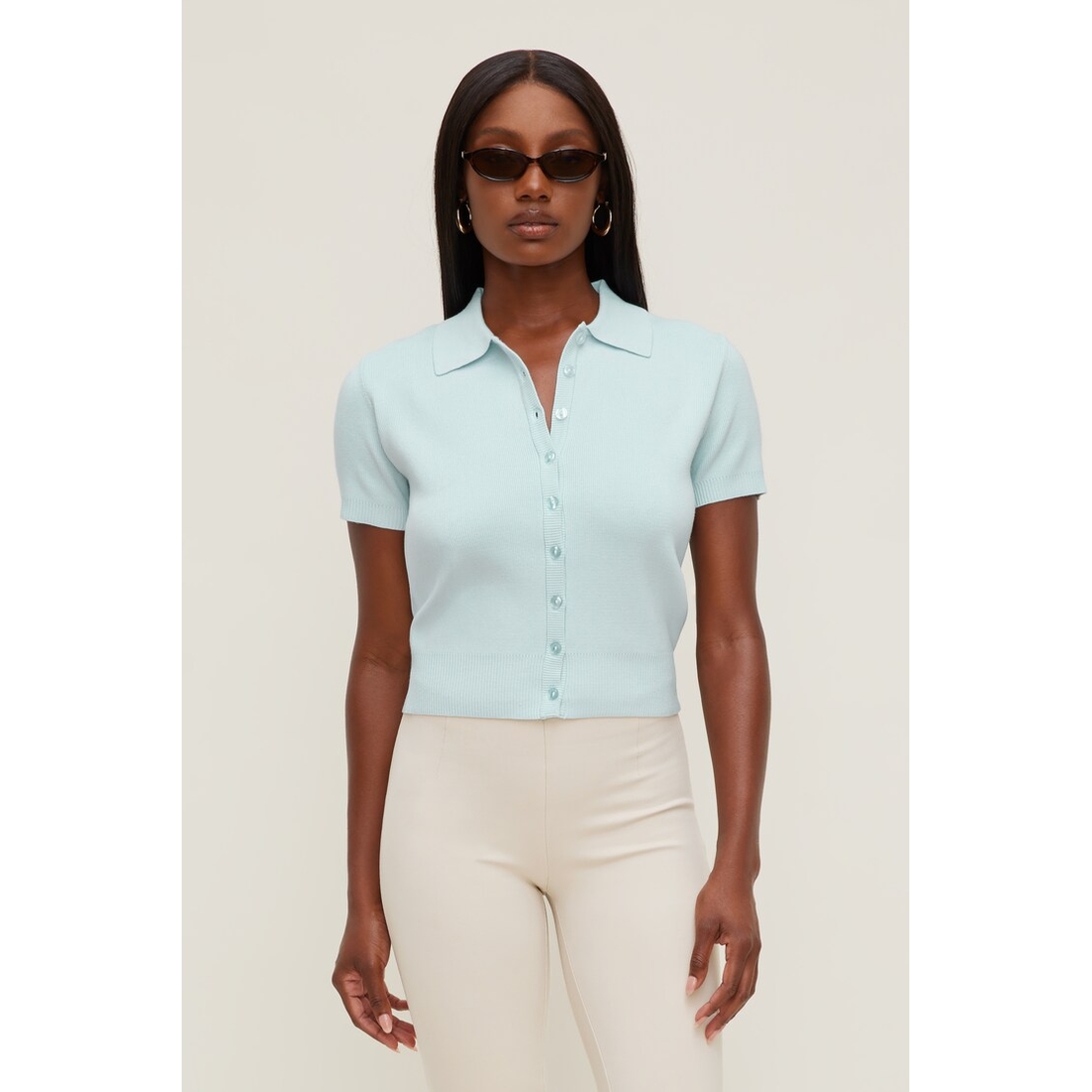 Dynamite Polo Cardigan