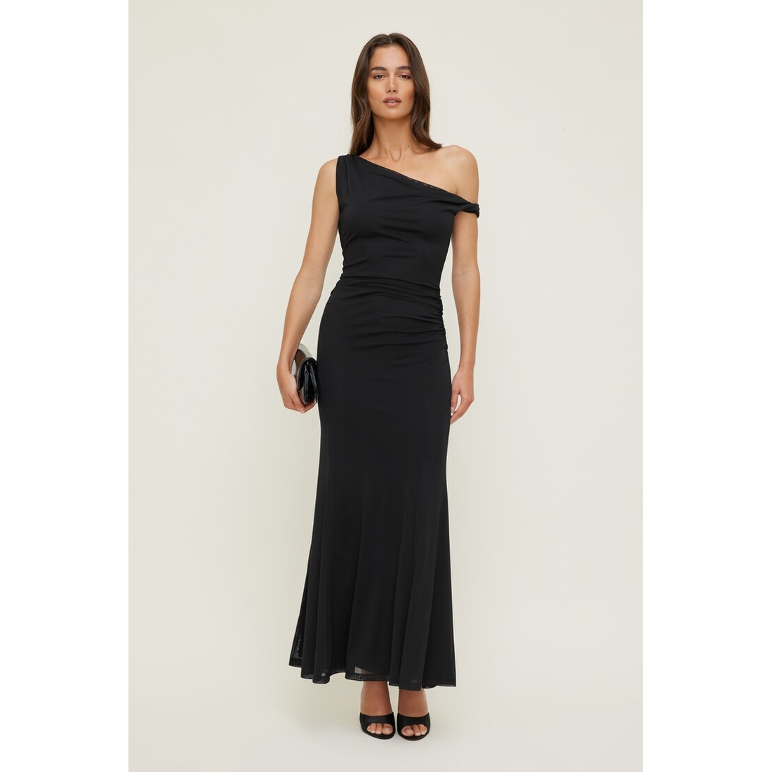 Dynamite Kristina Mesh Maxi Dress