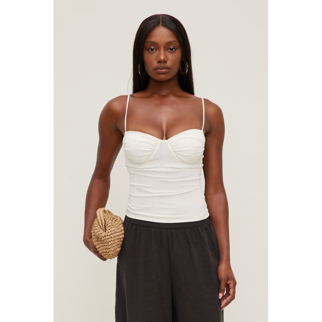 Dynamite Monet Mesh Top