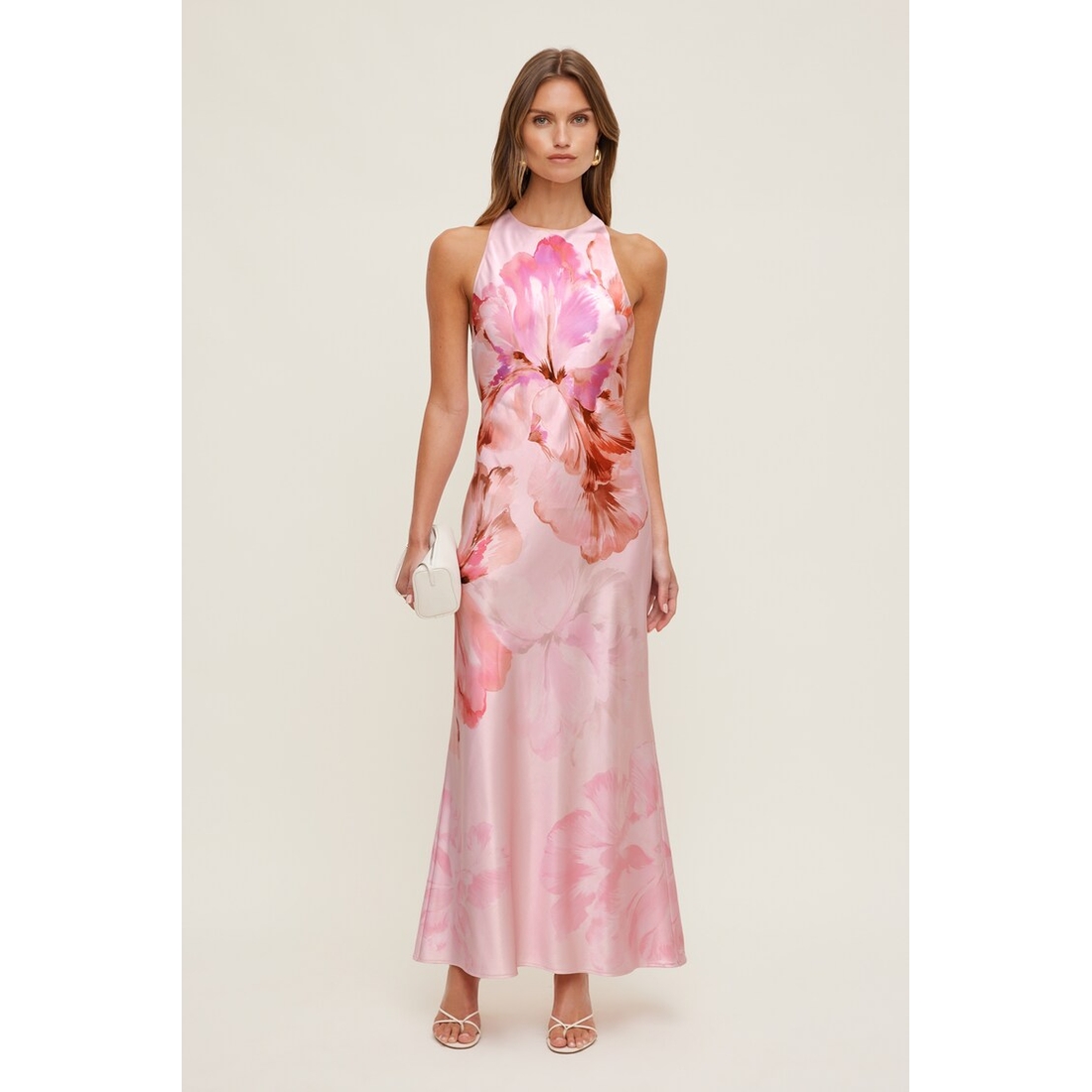 Dynamite Andy Satin Maxi Dress