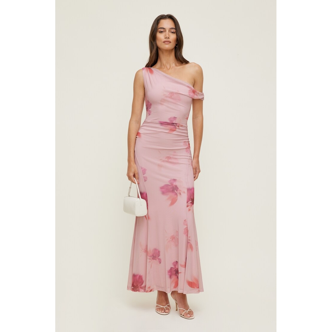 Dynamite Kristina Mesh Maxi Dress