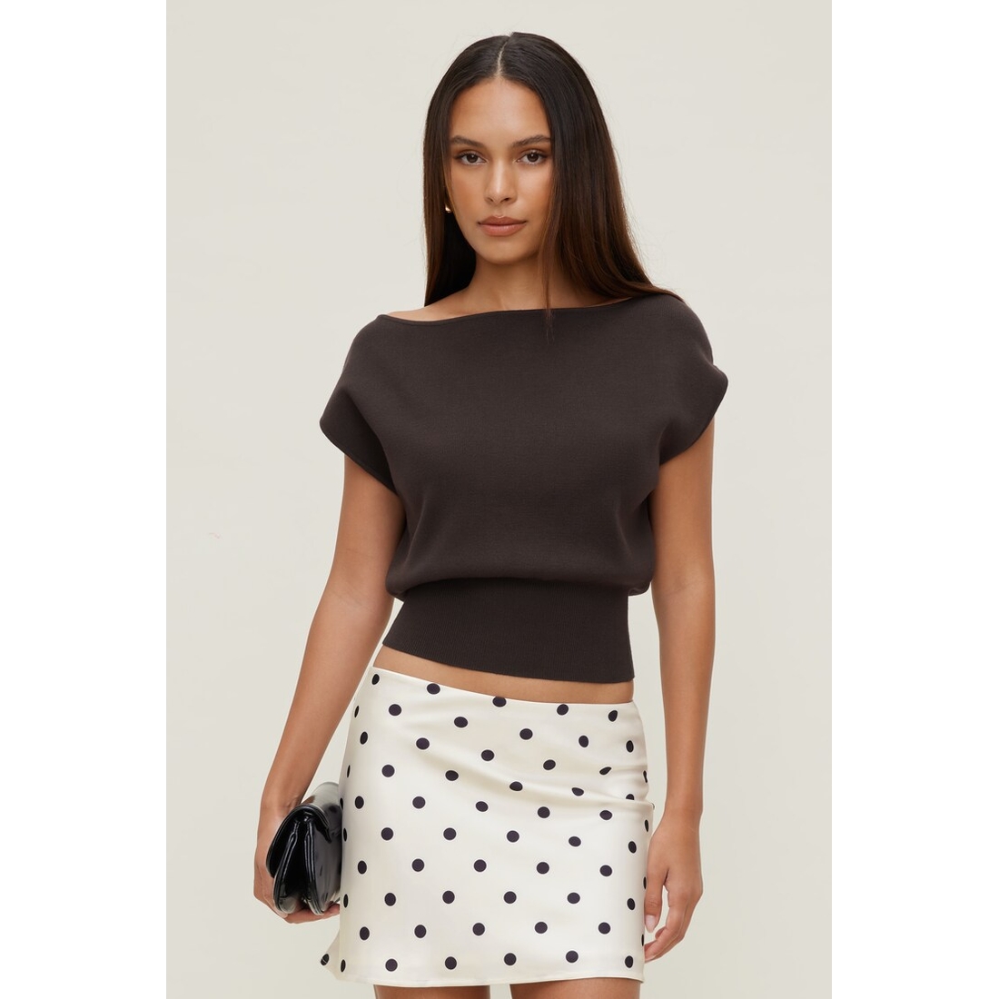 Dynamite Aria Boat Neck Sweater