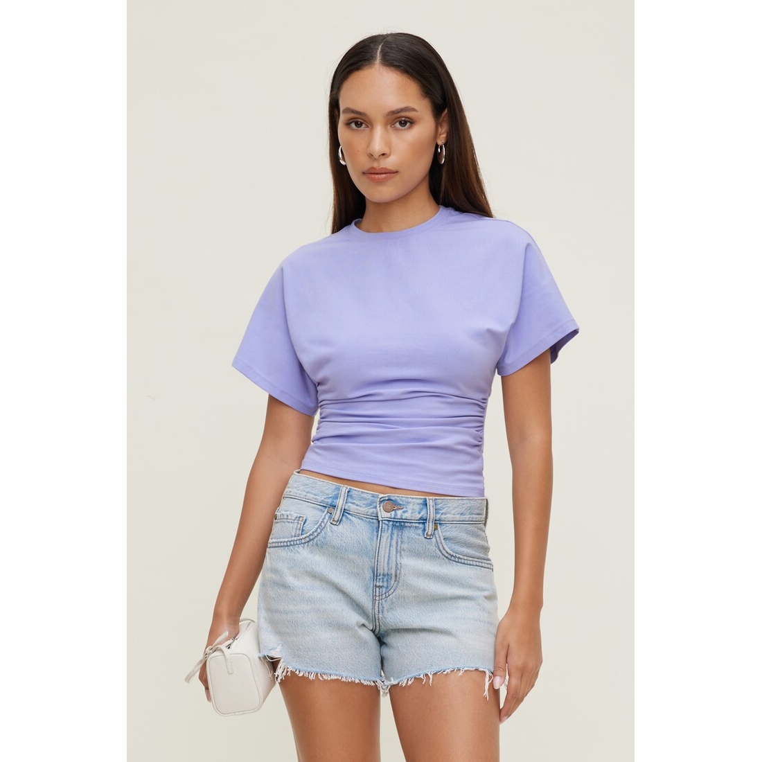 Dynamite Andrea Cotton Spandex T Shirt