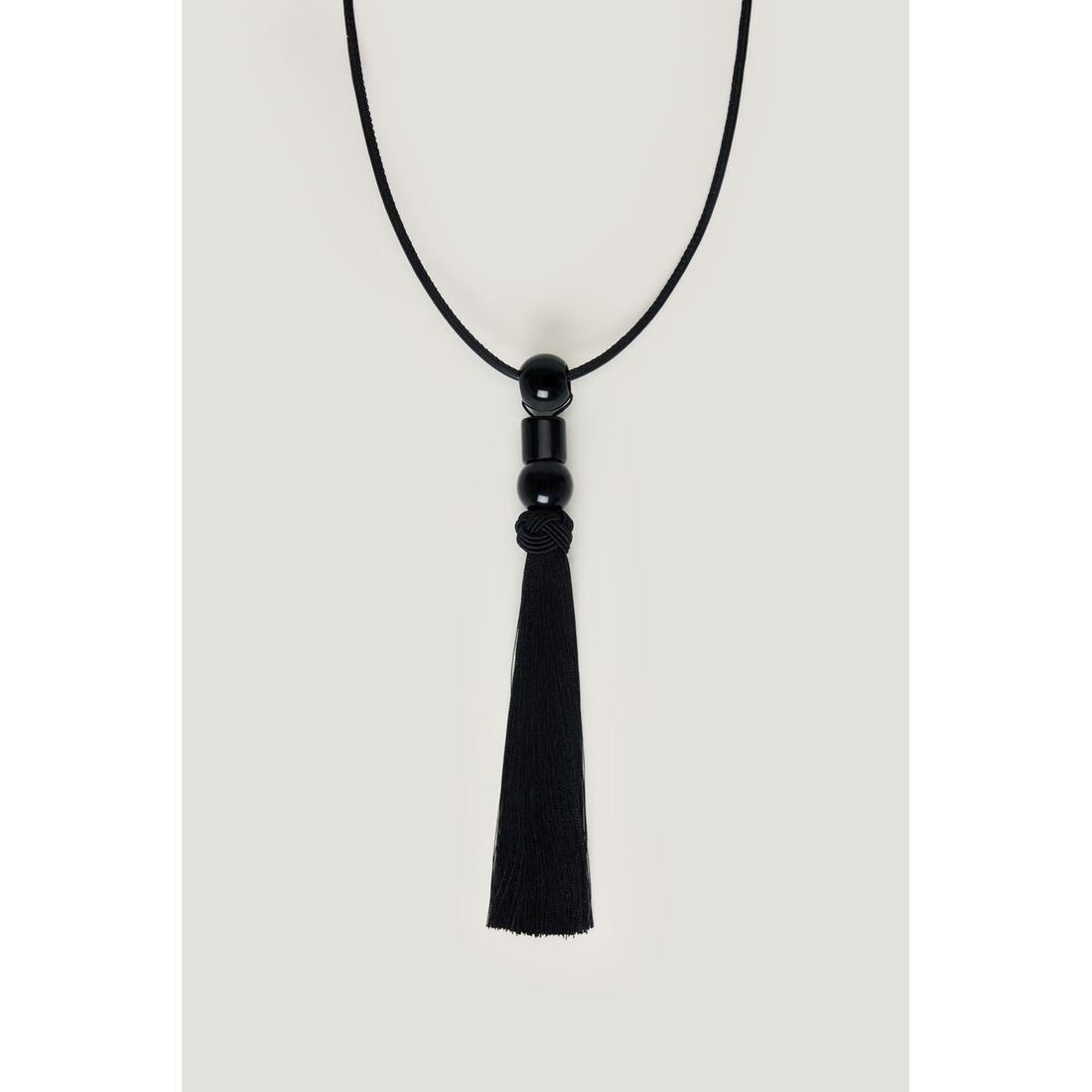 Dynamite Long Fringe Necklace